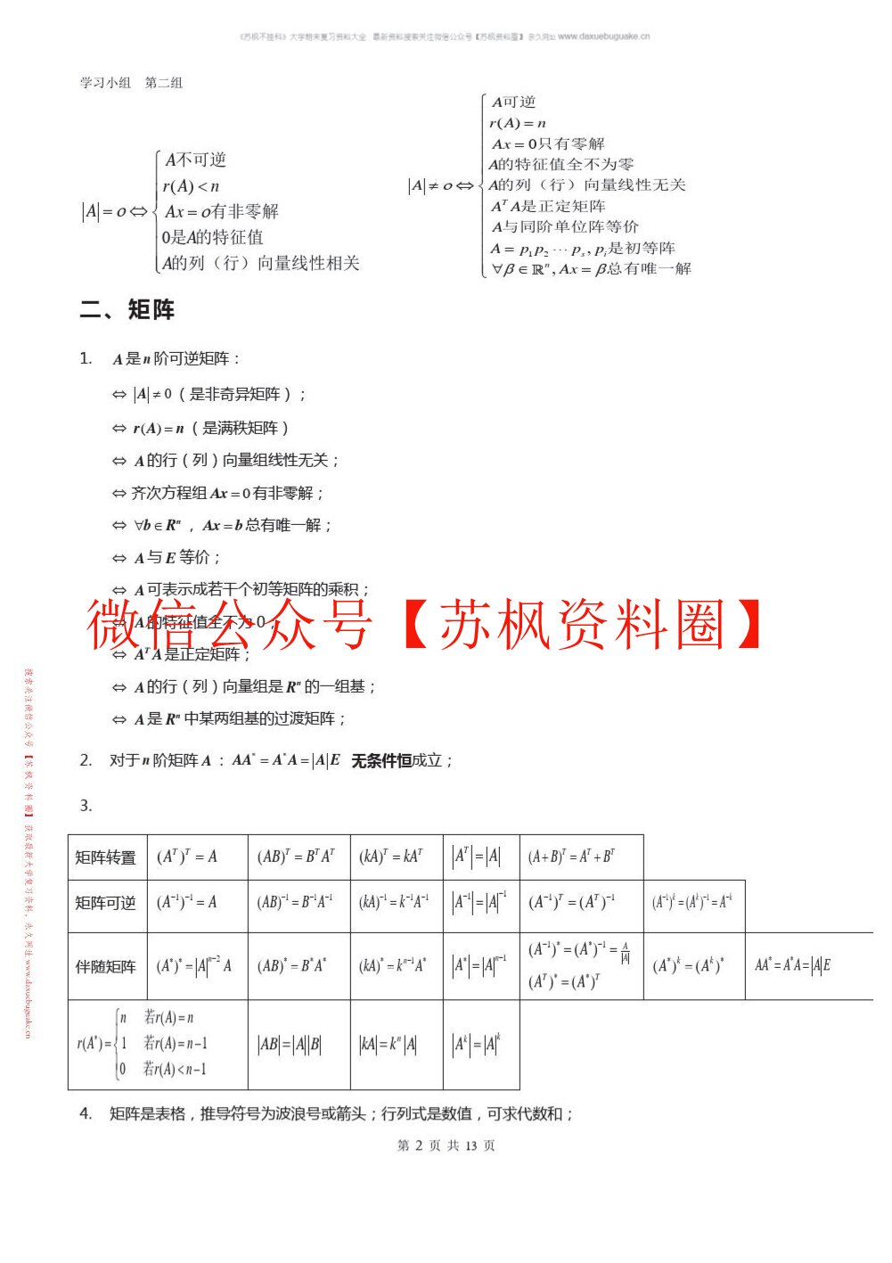 高等代数